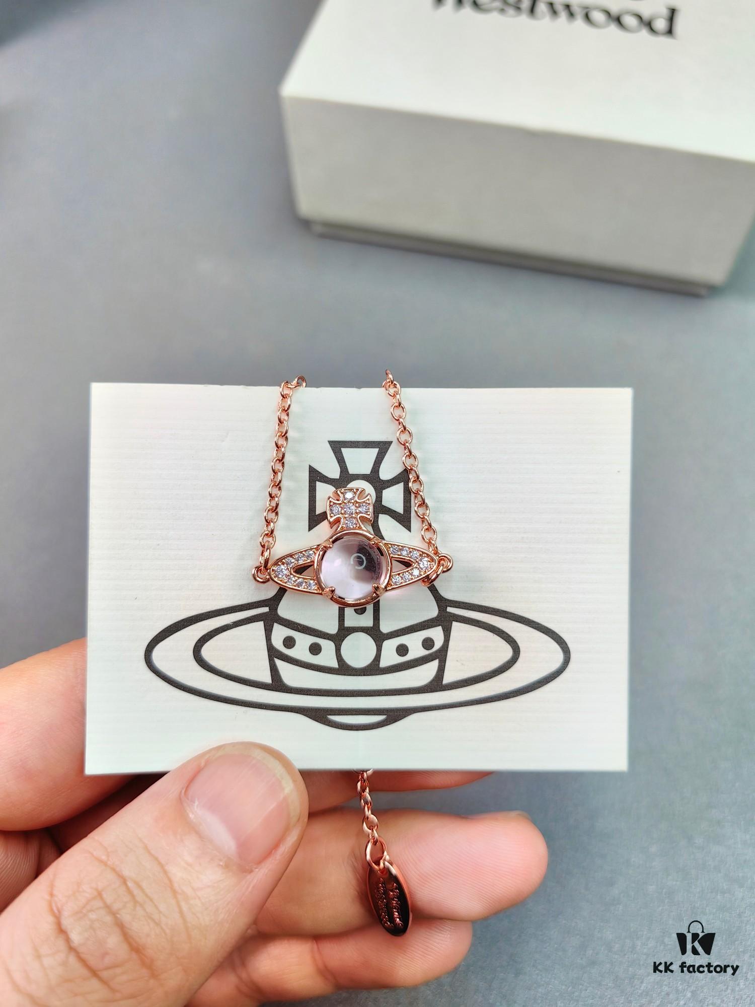 693010a512f62673a6fac454 Vivienne Westwood Pearl Pink Gold Set, Necklace Bracelet Ring