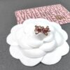 West Queen Mini Single Diamond Stud Earrings, Available in Multiple Colors
