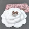 West Queen Mini Single Diamond Stud Earrings, Available in Multiple Colors