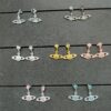 West Queen Saturn Earrings