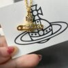 693010bd12f62673a6fac472 West Queen Full Diamond Brooch Necklace Bracelet Earring Set - Gold Color