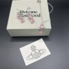 693010de12f62673a6fac4a1 West Queen Fan Water Drop Zircon Necklace and Earrings Set in White Gold Color
