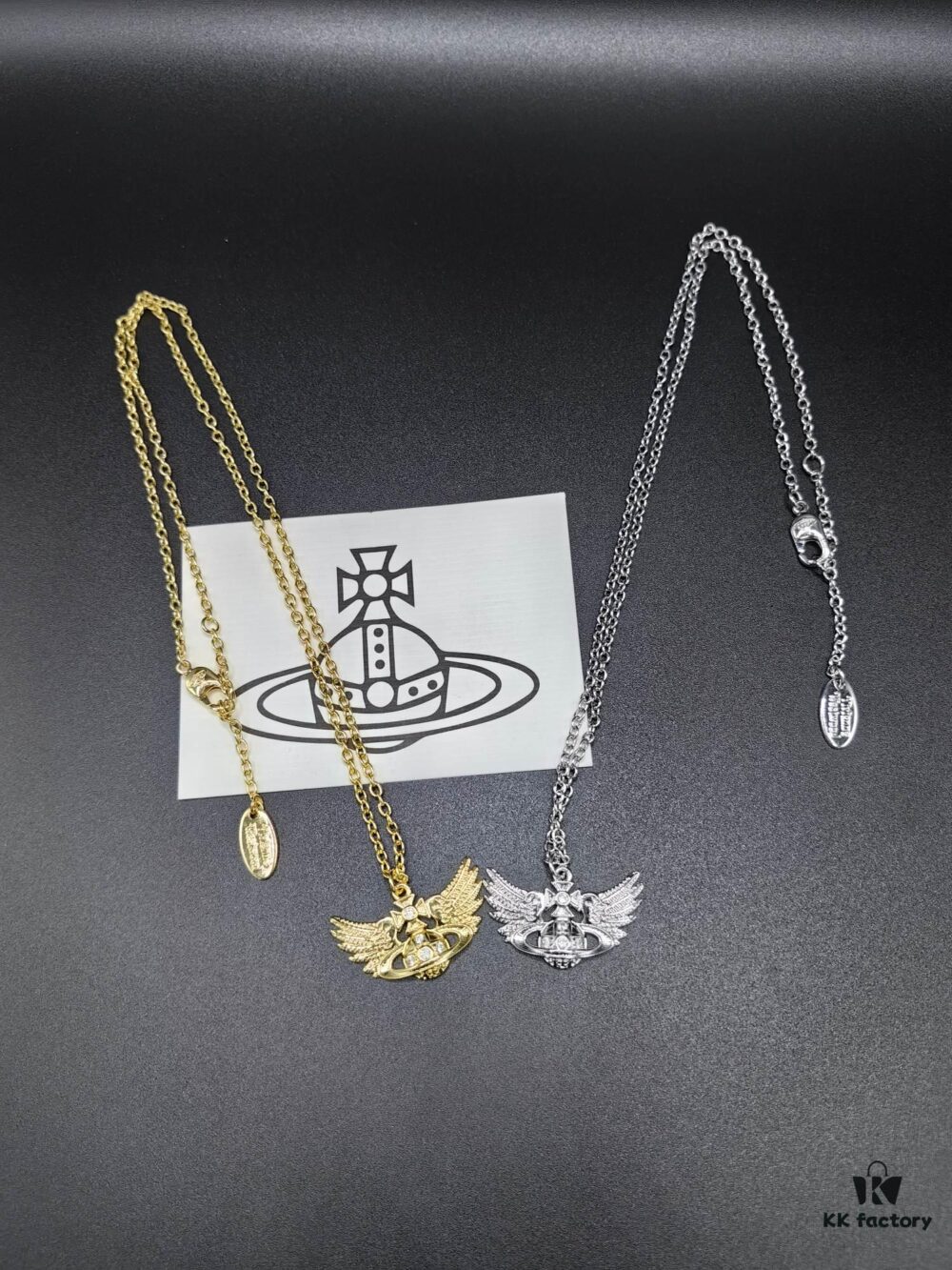 693010e312f62673a6fac4a8 Westminster Winged Saturn Necklace