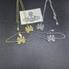 West Queen Full Diamond Bone Saturn Bracelet Necklace