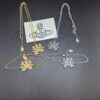 West Queen Full Diamond Bone Saturn Bracelet Necklace