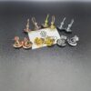 693010f412f62673a6fac4c3 Vivienne Westwood Transparent Glass Orb Earrings in White Gold, Yellow Gold, and Rose Gold