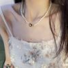 West Grandma Lisa's Same Style Ceramic Necklace