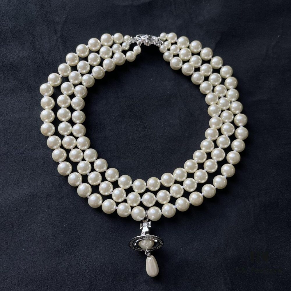 West Empress Three-Layer Necklace