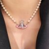 West Grandma Exquisite Saturn Pearl Necklace Set