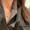 6930112f12f62673a6fac512 Vivienne Westwood Saturn Mini Pearl Pendant Necklace