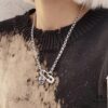 Vivienne Westwood Large Safety Pin Necklace