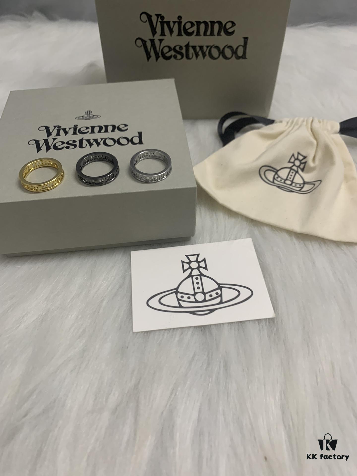 6930113612f62673a6fac51c West Grandma Logo Letter Ring, Three Colors Medium Size