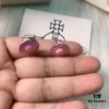 6930114212f62673a6fac52b West Queen Light Pink Resin 3D Saturn Necklace and Earrings Set