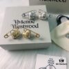 West Grandma Beimu Love Pin Stud Earrings