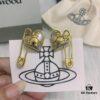 West Grandma Beimu Love Pin Stud Earrings