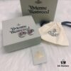 West Queen 3D Red Glass Ball Earrings