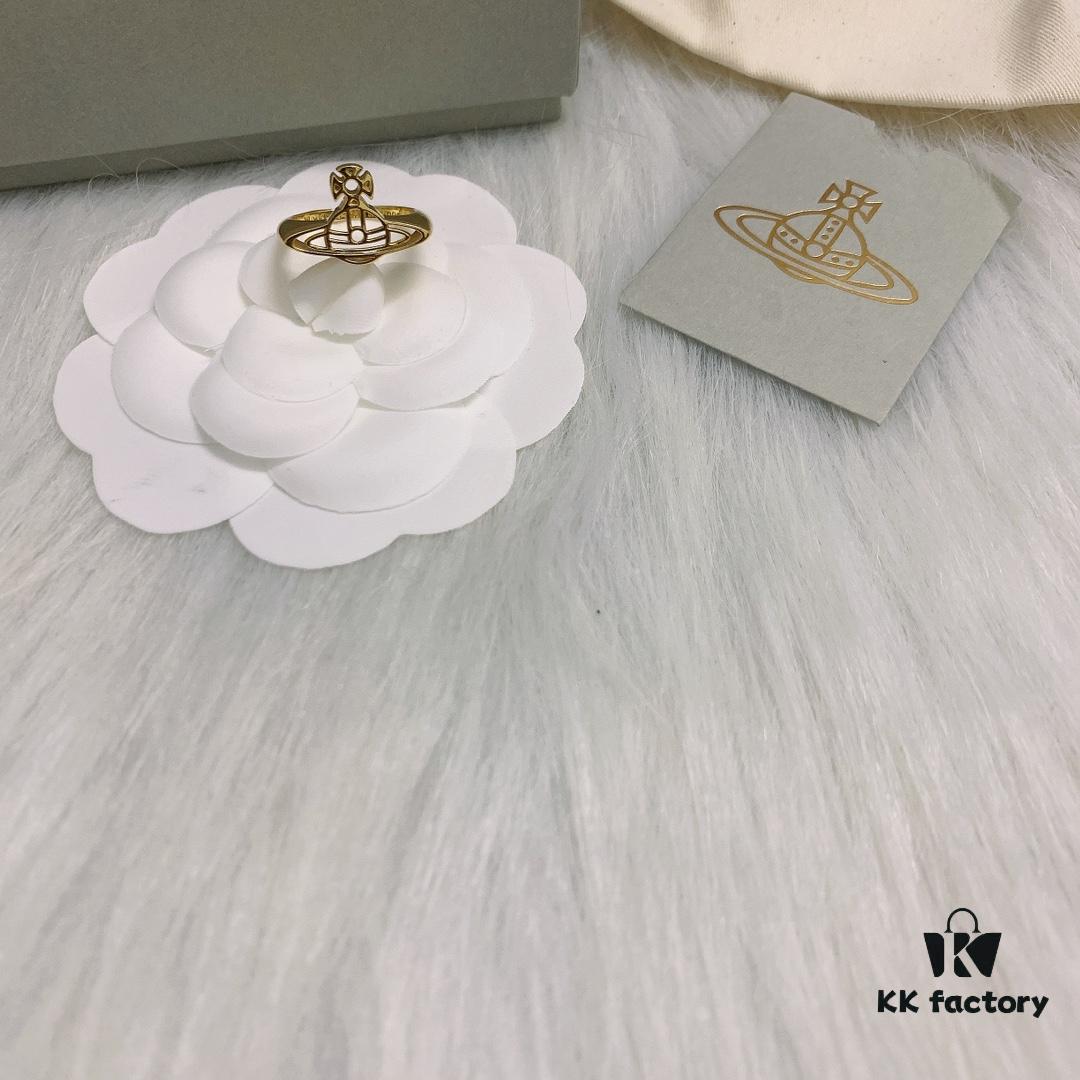 6930115c12f62673a6fac54a West Queen Loukong Line Saturn Ring, White Gold, Yellow Gold, Black Gold, Three Colors