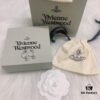 West Queen Mini 3D Saturn Stud Earrings