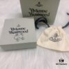 West Queen Mini 3D Saturn Stud Earrings