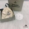 West Queen Mini 3D Saturn Stud Earrings