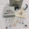 West Grandma Five-pointed Star Resin Necklace, Bracelet, and Stud Earrings Set