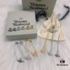 West Grandma Five-pointed Star Resin Necklace, Bracelet, and Stud Earrings Set
