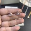 6930118312f62673a6fac57e West Dame Zircon Ring, Earrings, and Necklace Set in White Gold, Yellow Gold, and Rose Gold – Three Colors Available, Ring Sizes 6, 7, 8