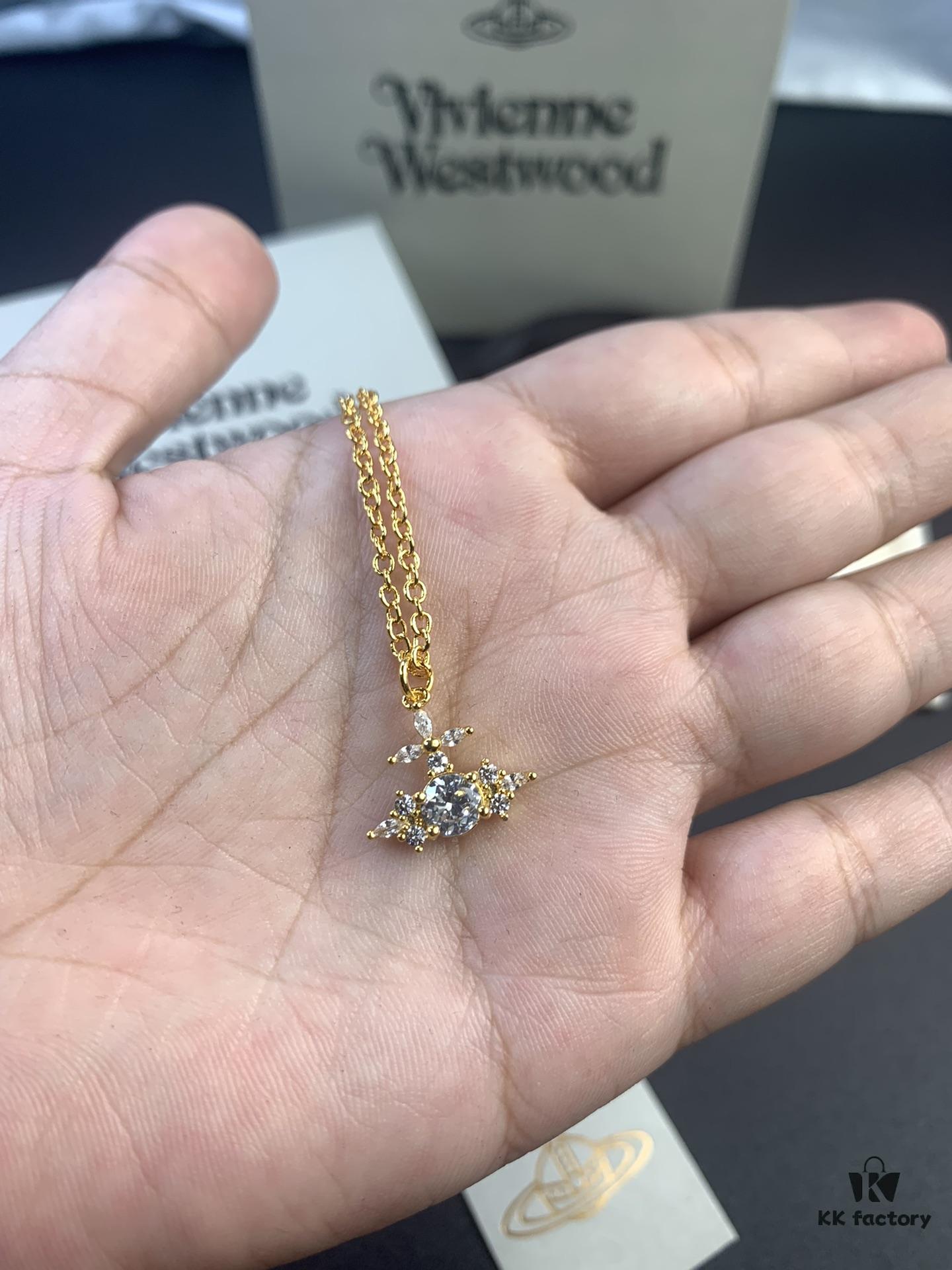 6930118812f62673a6fac582 West Dame Zircon Ring, Earrings, and Necklace Set in White Gold, Yellow Gold, and Rose Gold – Three Colors Available, Ring Sizes 6, 7, 8