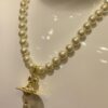6930119b12f62673a6fac594 Vivienne Westwood Golden Saturn ORB Pearl Necklace