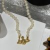 693011a012f62673a6fac599 Saturn | Vivienne Westwood Jewelry Pearl Necklace in Gold