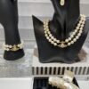 693011a612f62673a6fac5a0 Saturn | Vivienne Westwood Jewelry Double-Layer Pearl Necklace and Bracelet