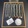West Queen Magnetic Clasp Resin Pearl Necklace Collection