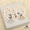 693011e512f62673a6fac5f5 Vivienne Westwood Full Crystal Saturn Double Layer Pearl Bracelet