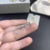 West Dame Bamboo Joint Saturn Ring in Titanium Black, Yellow Gold, and White Gold