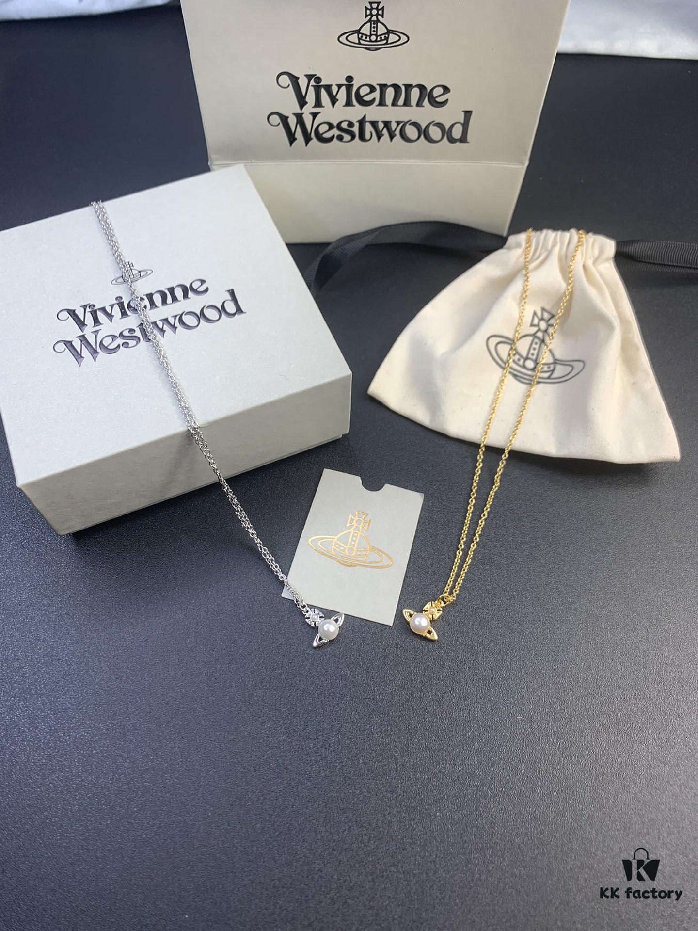 693011fe12f62673a6fac610 West Queen Pearl Necklace in White Gold and Yellow Gold Two Tones