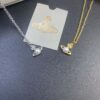 693011ff12f62673a6fac611 West Queen Pearl Necklace in White Gold and Yellow Gold Two Tones