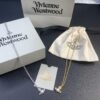6930120012f62673a6fac614 West Queen Pearl Necklace in White Gold and Yellow Gold Two Tones