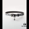 West Queen 3D Saturn Letter Leather Cord