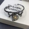 Westminster Titanium Black Bow Heart Bracelet