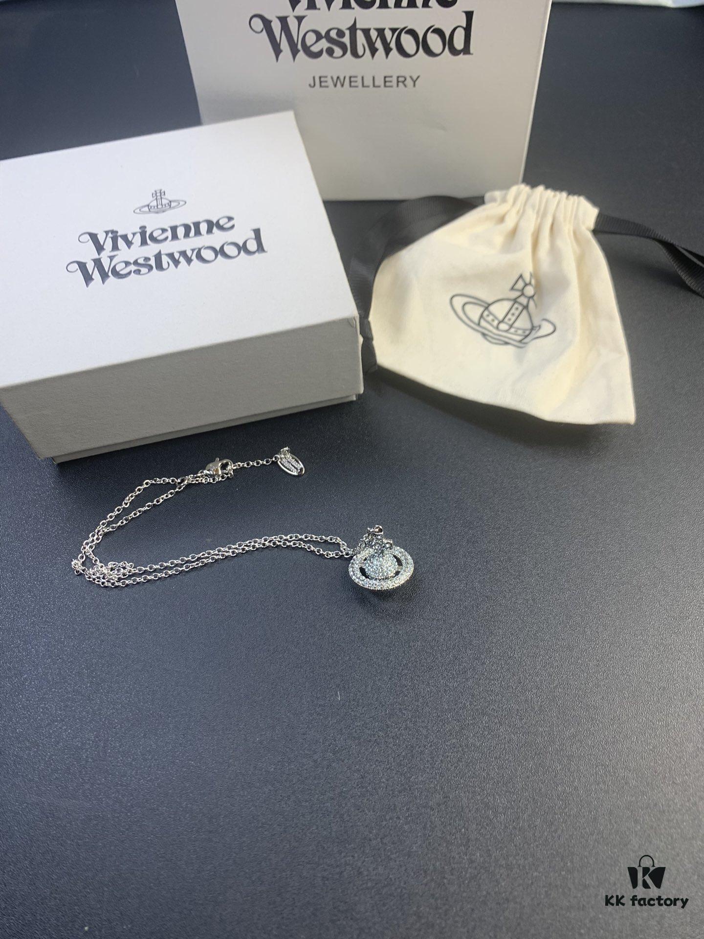 6930123d12f62673a6fac659 Lady Gaga Full Diamond 3D Saturn Blue Necklace, All Four Colors in Stock