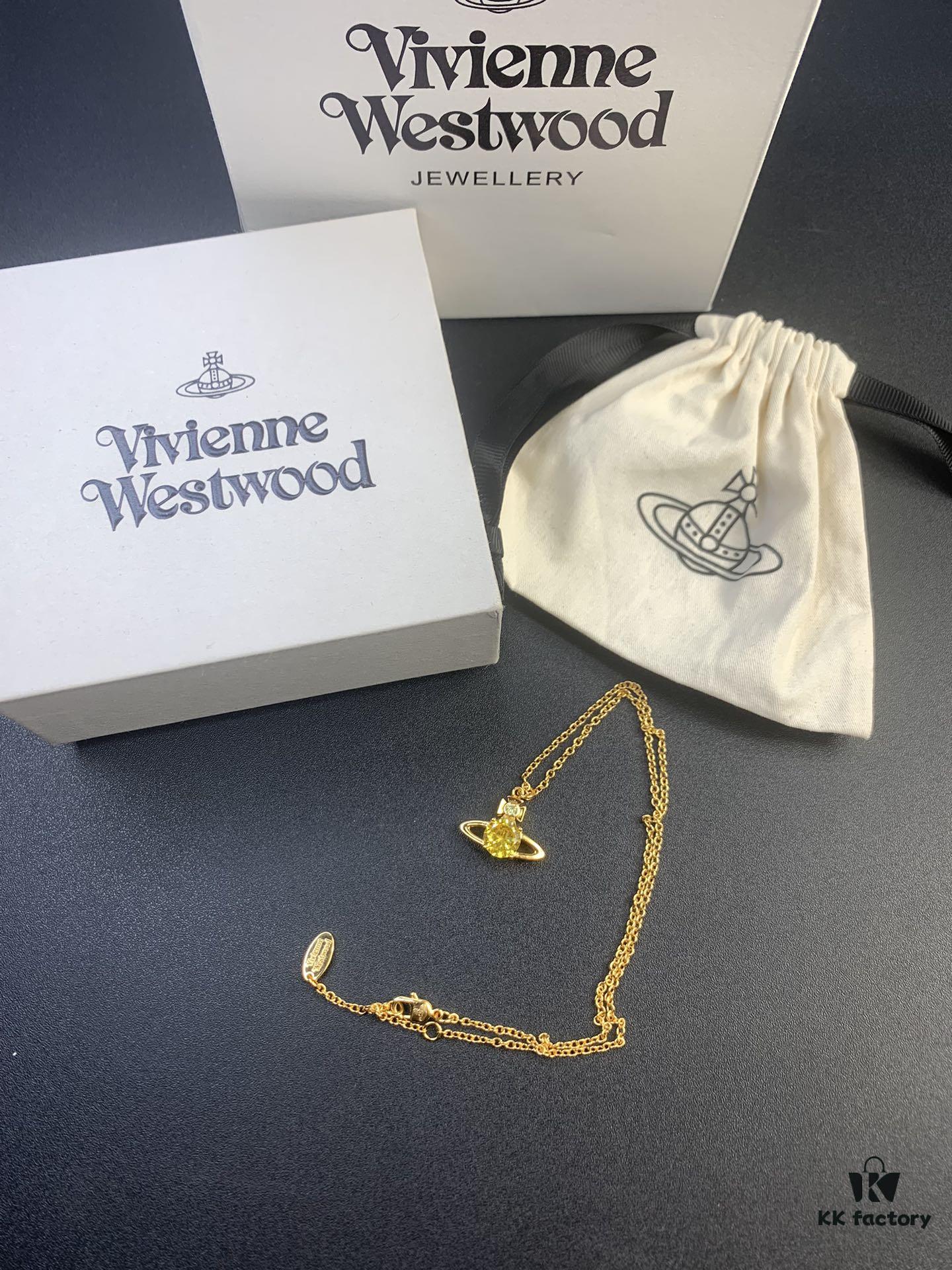 6930124212f62673a6fac65d West Queen Round Diamond Saturn Necklace in Rose Gold, White Gold, and Yellow Gold – In Stock in Three Colors