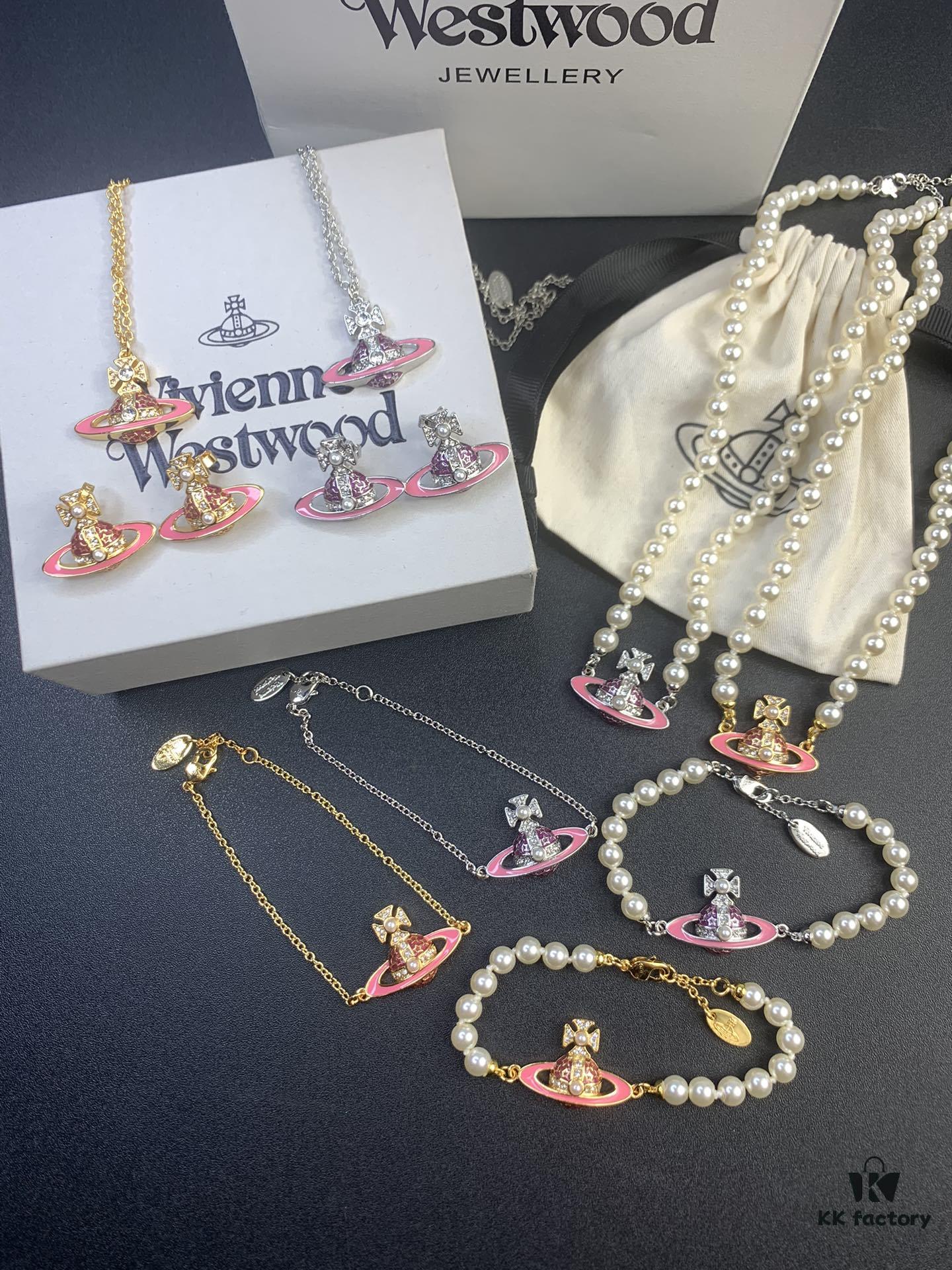 6930124612f62673a6fac661 West Grandma Pink Star Necklace Bracelet Earring Set In Stock