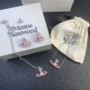 6930124812f62673a6fac662 West Grandma Pink Star Necklace Bracelet Earring Set In Stock