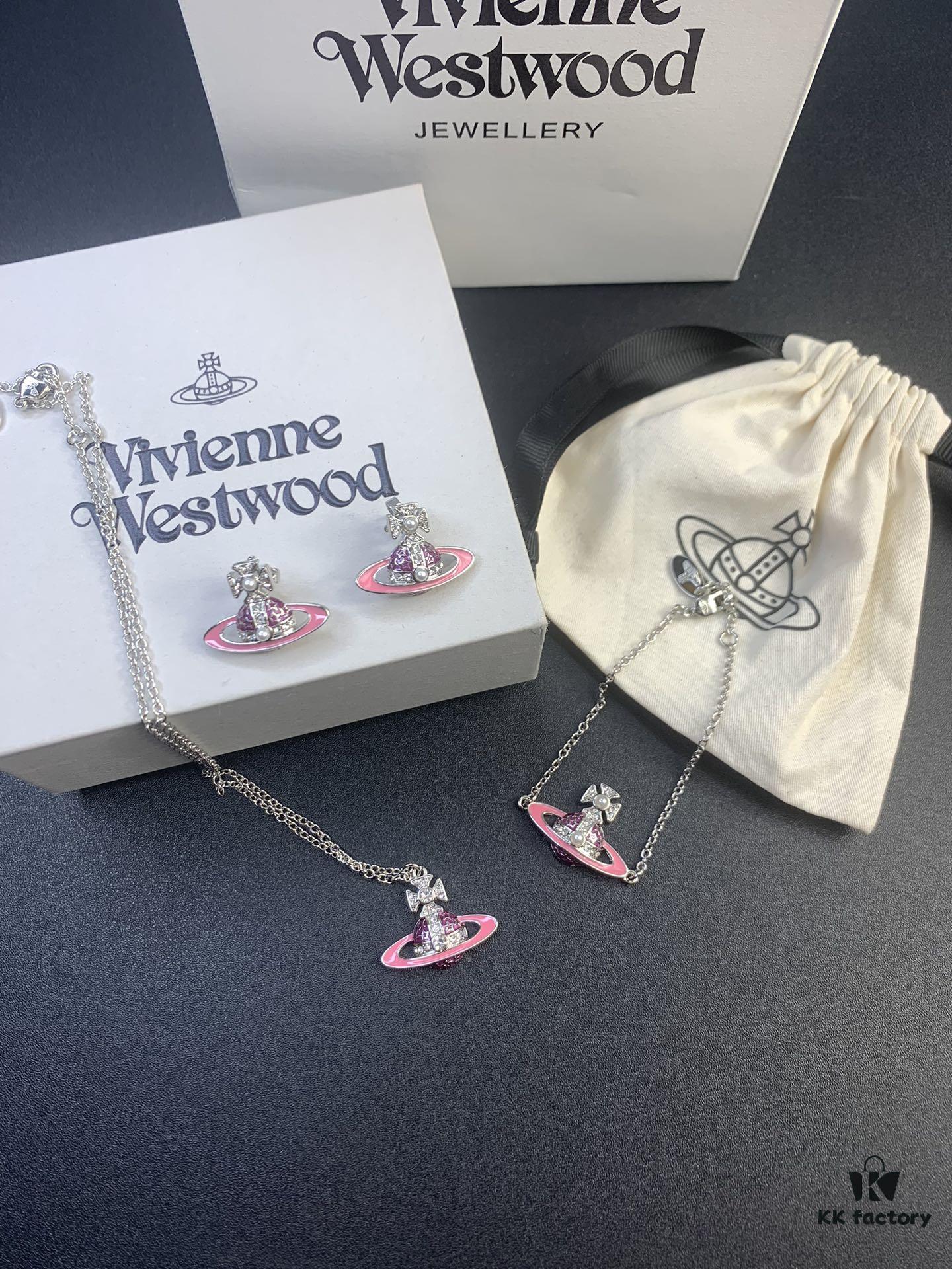 6930124812f62673a6fac662 West Grandma Pink Star Necklace Bracelet Earring Set In Stock