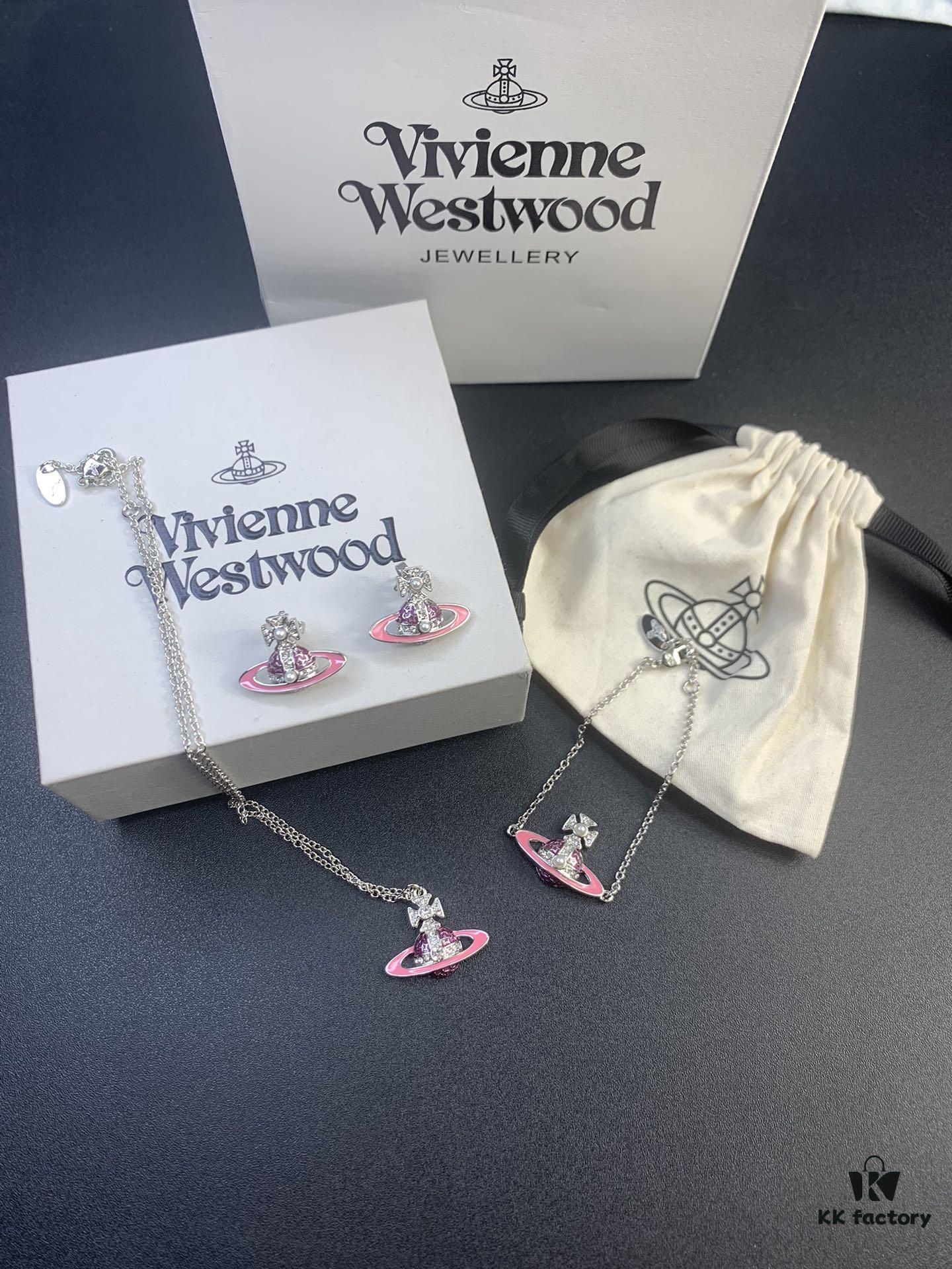 6930124812f62673a6fac664 West Grandma Pink Star Necklace Bracelet Earring Set In Stock