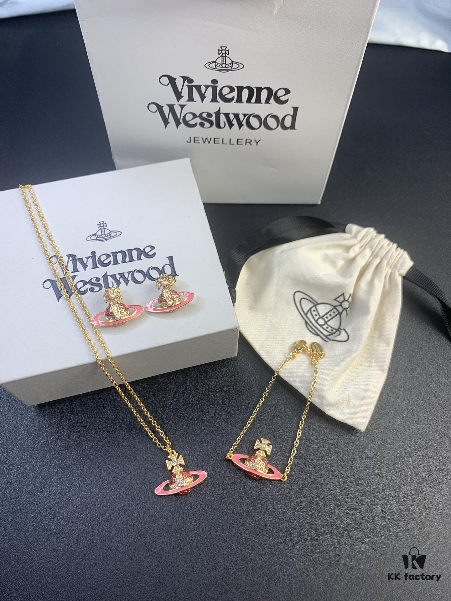6930124a12f62673a6fac665 West Grandma Pink Star Necklace Bracelet Earring Set In Stock