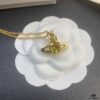 6930125712f62673a6fac675 West Queen Round Diamond Saturn Necklace in Rose Gold, White Gold, and Yellow Gold – In Stock in Three Colors
