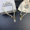 6930126312f62673a6fac683 New Arrival: Vivienne Westwood Teddy Bear Pearl Necklace and Bracelet, 360-Degree Rotating Design, Freely Adjustable