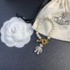 6930126512f62673a6fac686 New Arrival: Vivienne Westwood Teddy Bear Pearl Necklace and Bracelet, 360-Degree Rotating Design, Freely Adjustable
