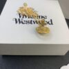 6930127812f62673a6fac6a2 British Museum Three-Dimensional Full Diamond Saturn Necklace in Gold Color